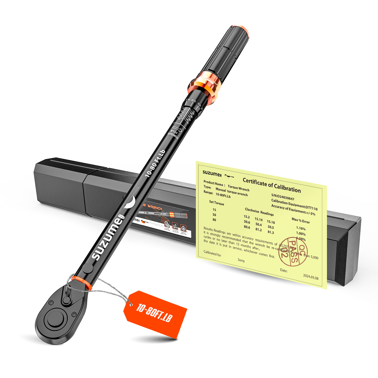 3/8 Torque Wrench[10-80FT.LB]