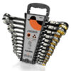 Flex Head Ratcheting Wrench Set[Metric]