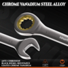 SAE Ratcheting Wrench Set 12(SAE)