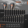 24 PCS SAE and Metric Ratcheting Wrench Set （SAE & Metric）