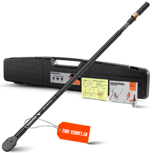 SUZUME 1 Inch Torque Wrench (200-1200 Ft.Lb/ 271-1627 N.m)